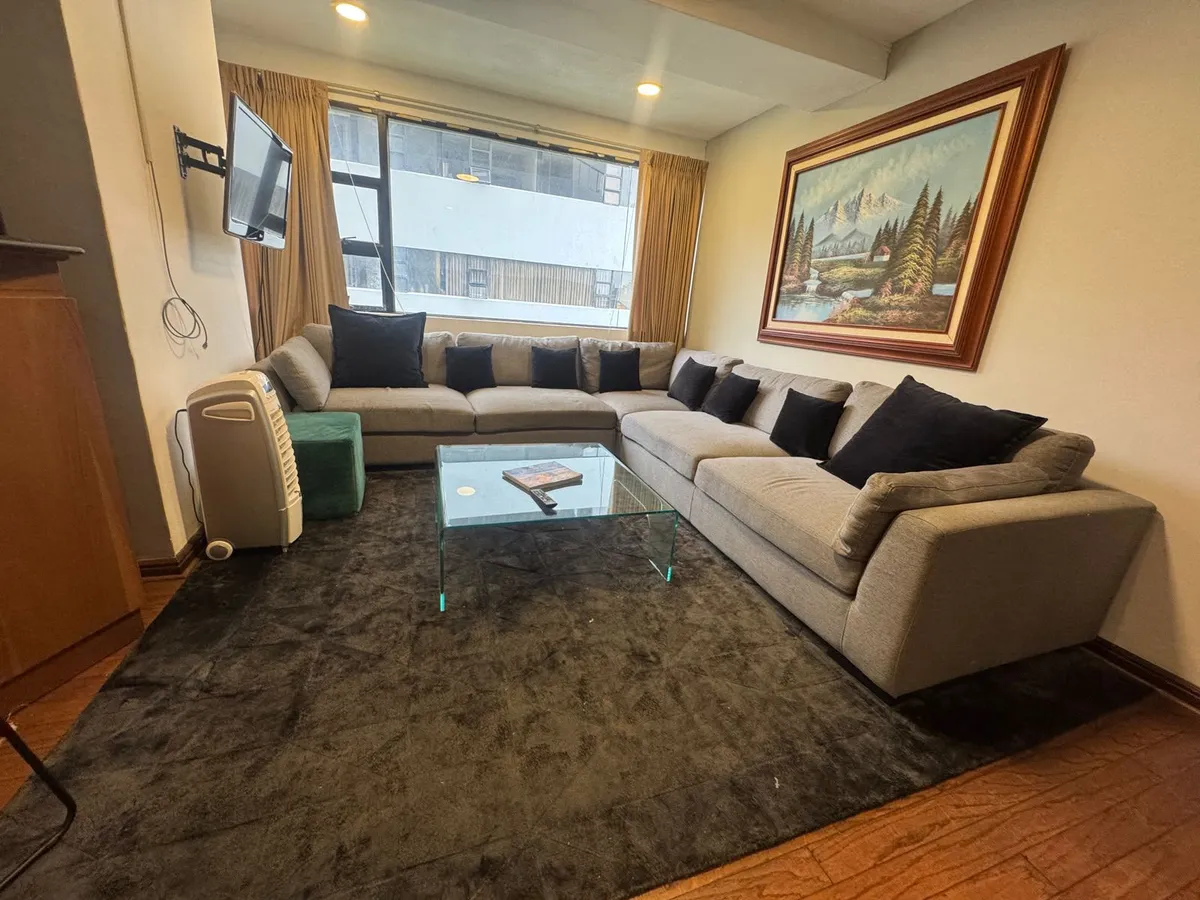 Lindo apartamento amueblado en renta Edificio Pacífica Plaza, Zona 14
